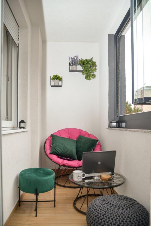 Mirror Apartment With Private Parking 노비사드 외부 사진