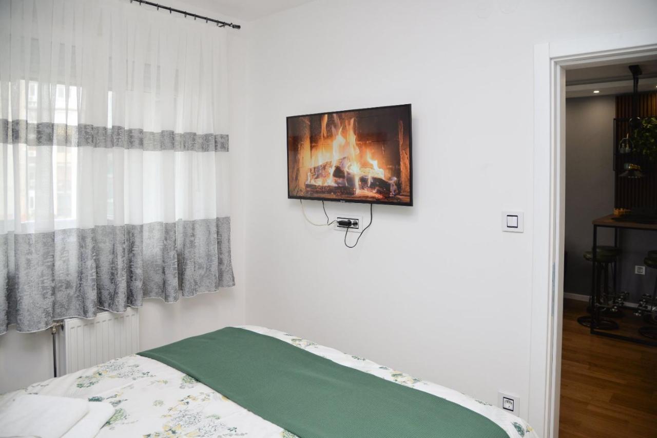 Mirror Apartment With Private Parking 노비사드 외부 사진